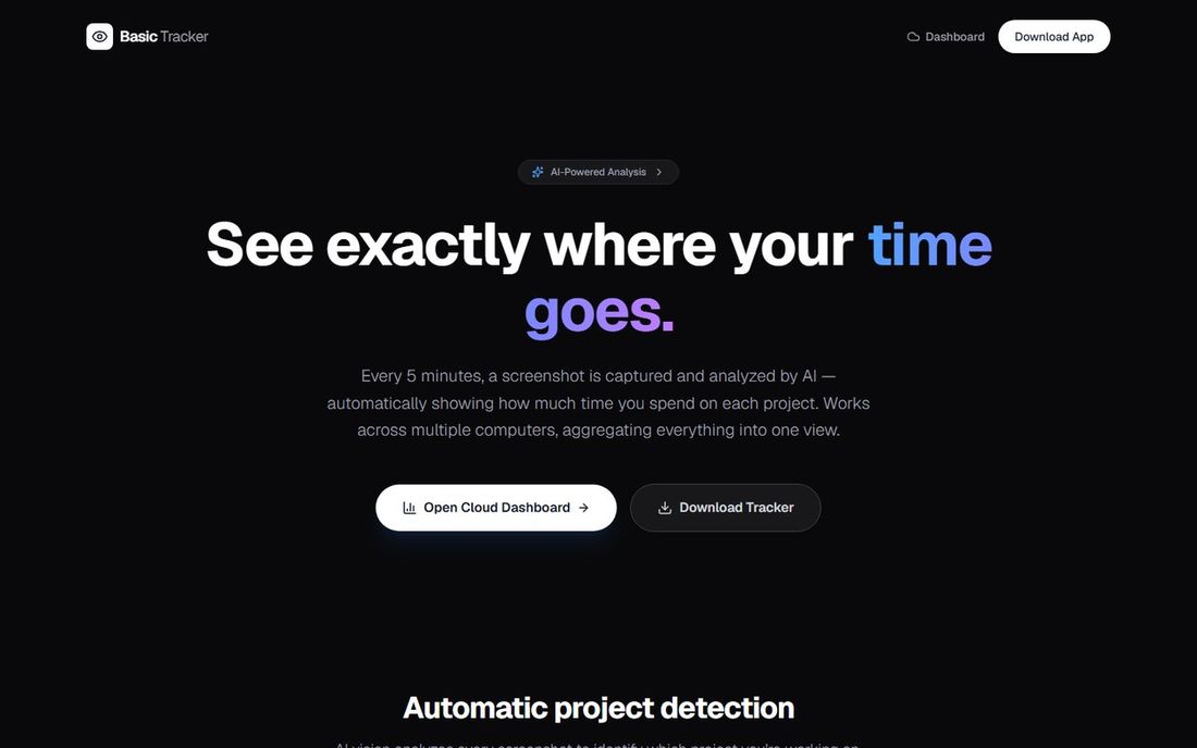 Basic Tracker